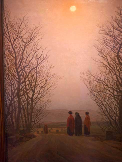 Painting, Casper David Friedrich, Easter Morning, 1835